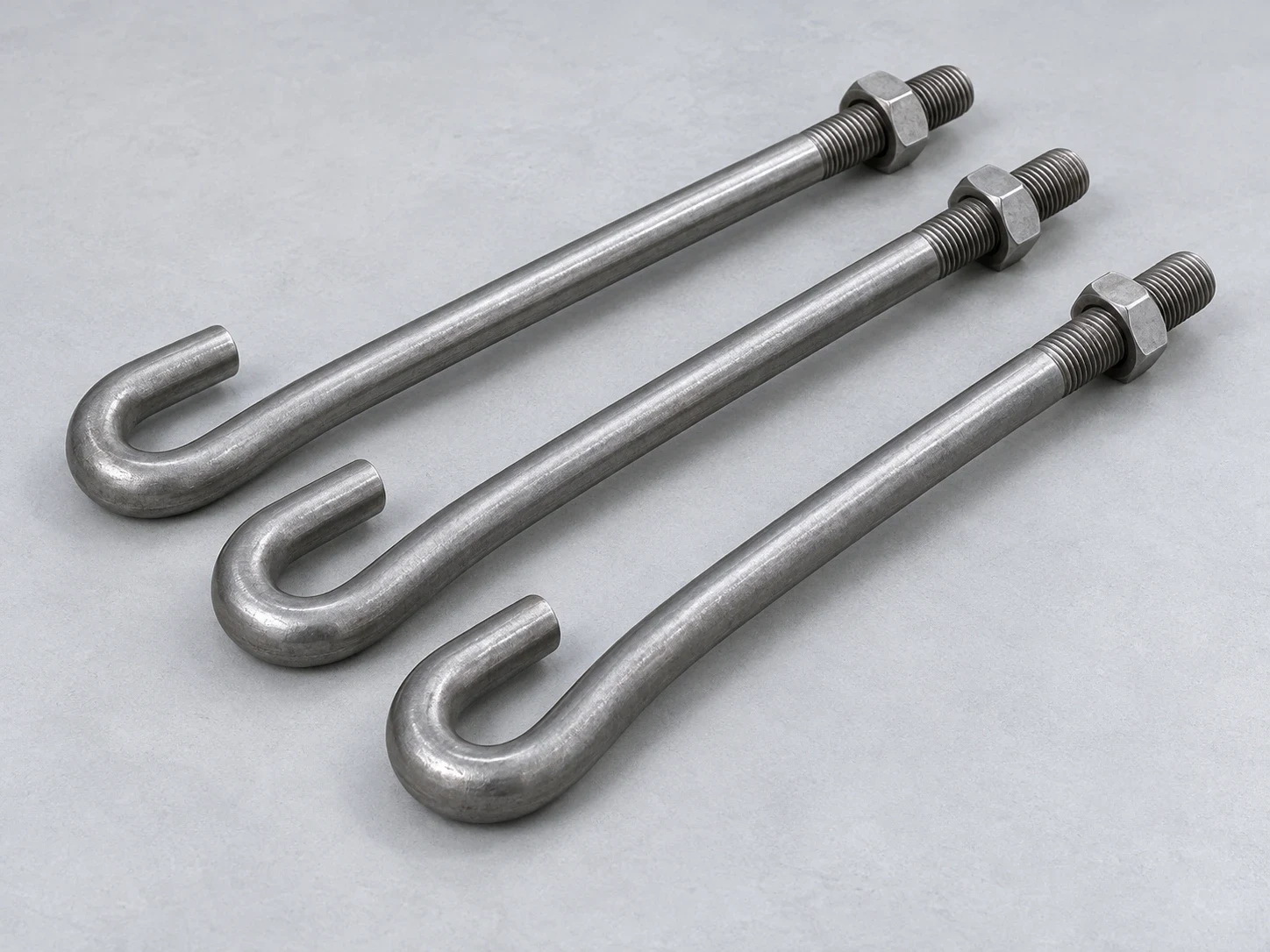J-Shaped Anchor Bolts